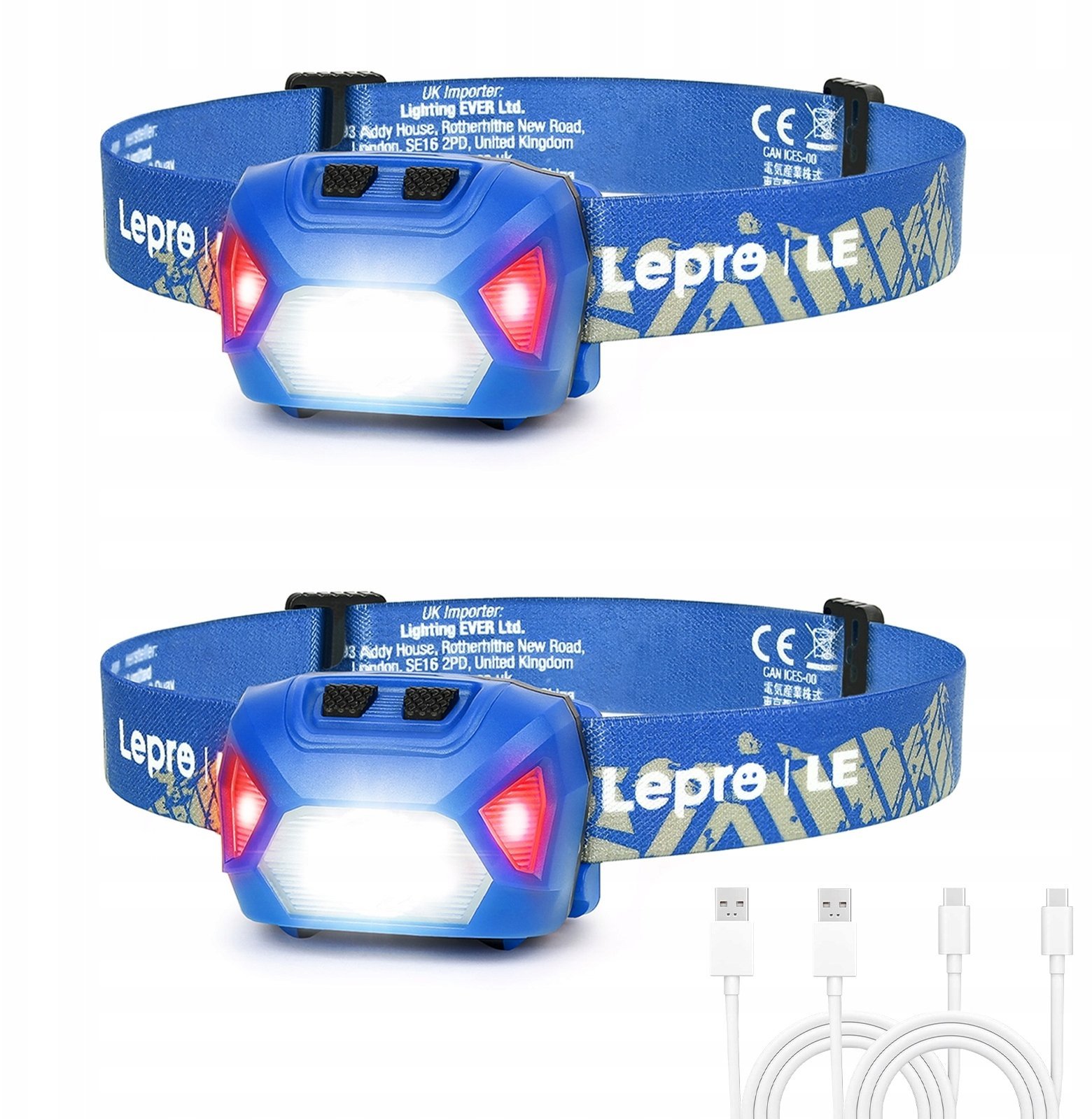 LEPRO Latarka TOGO Czołowa 2 szt. 320014-B-2
