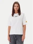 Koszulki i topy damskie - ONLY T-Shirt Phoebe 15351369 Biały Regular Fit - miniaturka - grafika 1