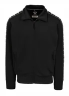 Bluzy męskie - Bluza męska rozpinana Pitbull Pit Bull Powers czarna XXL - miniaturka - grafika 1