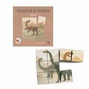 Układanki dla dzieci - Puzzle układanka sześciany  Dinozaury Egmont Toys - miniaturka - grafika 1