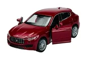 Samochody i pojazdy dla dzieci - WELLY MASERATI LEVANTE CZERWONY 1:34 43739 - miniaturka - grafika 1