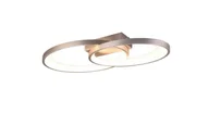 Lampy sufitowe - Malaga LED lampa sufitowa 2xLED/25W nikiel R64482107 - miniaturka - grafika 1