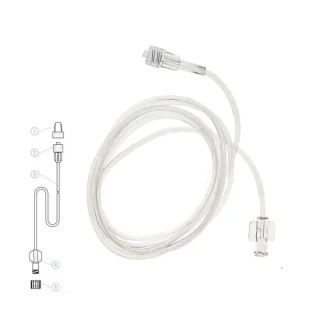 Przedłużacz do pomp infuzyjnych 120cm Margomed 1szt - Meble i wyposażenie gabinetów medycznych - miniaturka - grafika 1