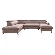Narożniki - Beżowa rozkładana sofa w kształcie litery "U" Miuform Sweet Harmony, lewostronna - miniaturka - grafika 1