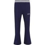 Spodnie sportowe damskie - Guess Spodnie dresowe | flare fit - miniaturka - grafika 1