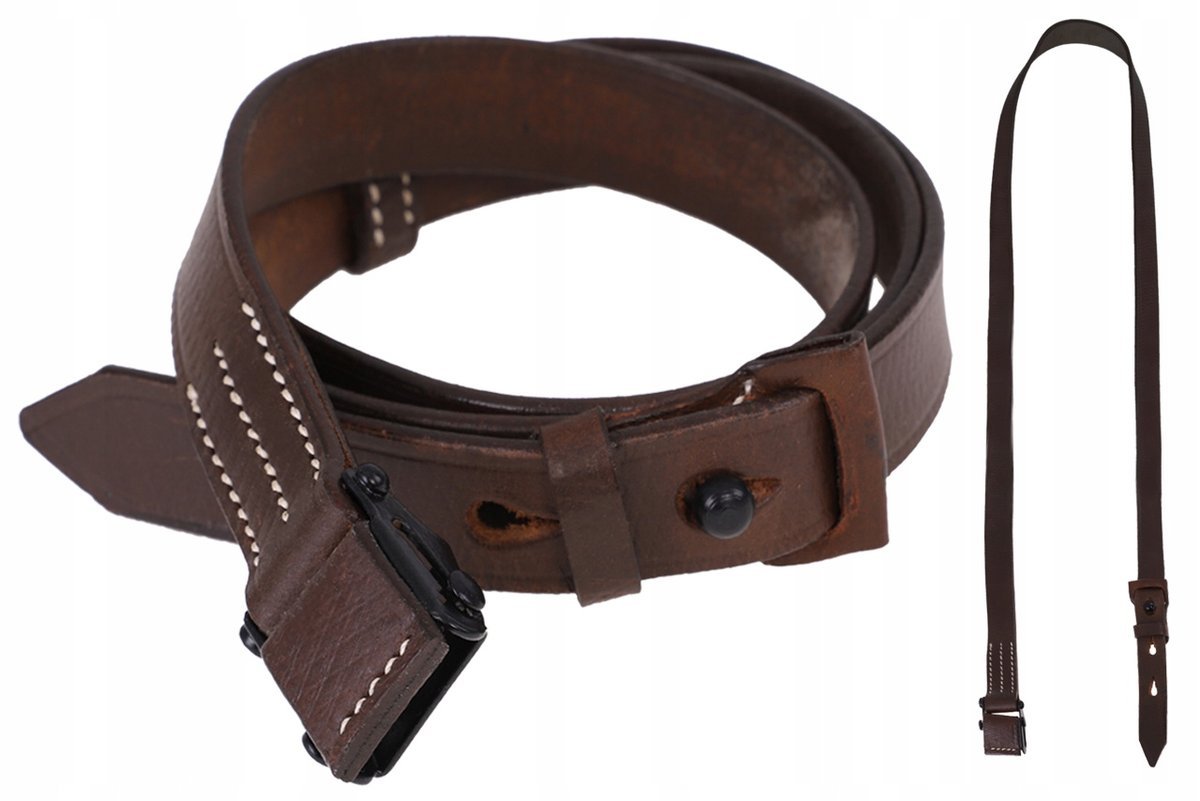 Mil-Tec, Pas Nośny Mauser 98k, Brązowy, 120 cm