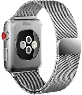 Tech-Protect Pasek Milaneseband do Watch 1/2/3/4 Srebrny - Akcesoria do smartwatchy - miniaturka - grafika 2