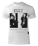 Koszulki męskie - koszulka KULT - POSŁUCHAJ TO DO CIEBIE duża biała-XL - miniaturka - grafika 1