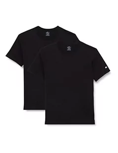 Champion Męski T-shirt z logo American Classics (2 sztuki), czarny, S - Koszulki męskie - miniaturka - grafika 1