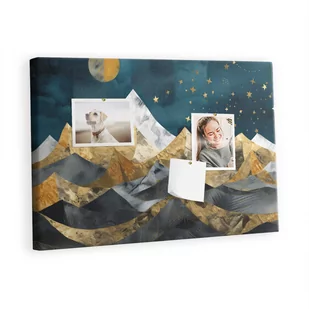 Planer, Organizer na ścianę Tulup 60x40 ze wzorem - Planery - miniaturka - grafika 1