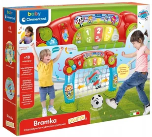 Clementoni BRAMKA 2w1 UCZY PL 18M+ - Zabawki interaktywne dla dzieci - miniaturka - grafika 5