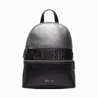 Torebki damskie - Big Star Plecak JJ574024 Black/Grafit - grafika 1