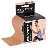 Akcesoria do rehabilitacji - Kinesiology Tape 7,5 cm o zwiększonej przyczepności - szeroka wodoodporna taśma do kinesiotapingu dla sportowców i osób aktywnych fizycznie (Pino Tape - miniaturka - grafika 1