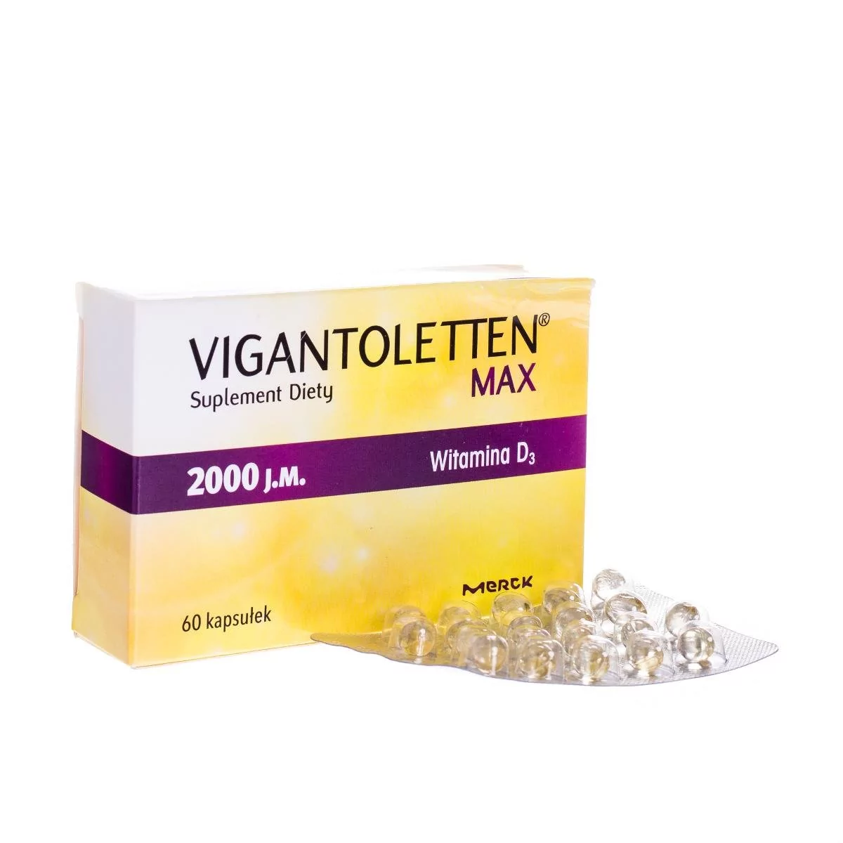 VIGANTOLETTEN MAX 2000 j.m 60 kaps 3219262