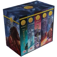 Fantasy - Pakiet Olimpijscy Herosi. Tomy 1-5 Zagubiony heros, Syn Neptuna, Znak Ateny, Dom Hadesa, Krew Olimpu - Rick Riordan - książka - miniaturka - grafika 1