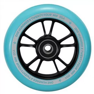 Blunt envy 10 Spokes 100mm kółko do hulajnogi wyczynowej Black Teal 11275 - Akcesoria do skatingu - miniaturka - grafika 1