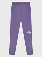 Legginsy - The North Face Legginsy Everyday NF0A82ER Fioletowy Slim Fit - miniaturka - grafika 1