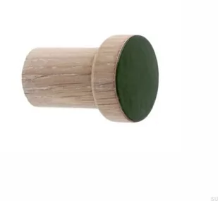 Wieszak ścienny Simple Drewniany Emaliowany Ciemny Zielony - Olej Biały - Wieszaki i stojaki Wieszak ścienny Simple Drewniany Emaliowany Ciemny Zielony - Olej Biały - Wieszaki i stojaki - miniaturka - grafika 1