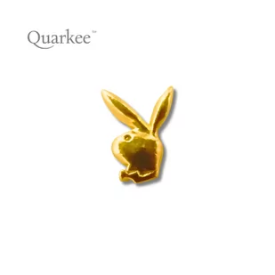 Quarkee 22K Gold Bunny / Króliczek - złota biżuteria nazębna - Półfabrykaty do biżuterii - miniaturka - grafika 1
