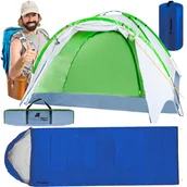 Namioty - NAMIOT TURYSTYCZNY IGLO ŚPIWÓR TURYSTYCZNY KOŁDRA D470Z - miniaturka - grafika 1