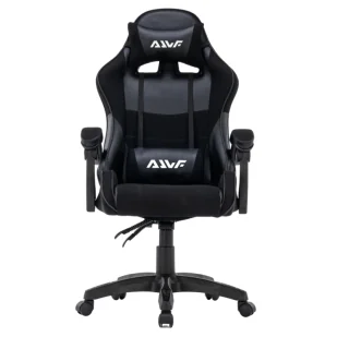Fotel dla gracza gamingowy krzesło ergonomiczny obrotowy biurowy czarny King - Fotele gamingowe - miniaturka - grafika 1