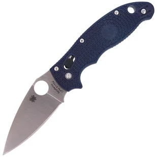 Nóż składany Spyderco Manix 2 FRCP Dark Blue, CPM S110V Plain (C101PDBL2) - Noże - miniaturka - grafika 1