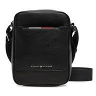 Torby męskie - Saszetka Tommy Hilfiger Th Central Mini Reporter AM0AM13486 Czarny - miniaturka - grafika 1