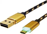 Kable USB - Kabel USB Roline USB-A - 1 m Żółty (11.02.8319) - miniaturka - grafika 1