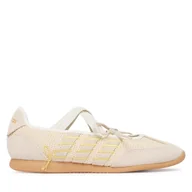 Buty sportowe damskie - Baleriny adidas Barreda Mary Jane KI3380 Beżowy - miniaturka - grafika 1