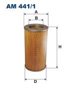 Filtry powietrza - Filtron AM 441/1 FILTR POWIETRZA - miniaturka - grafika 1