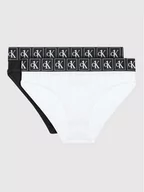 Majtki dla dzieci - Calvin Klein Underwear Komplet 2 par fig G80G800557 Biały - miniaturka - grafika 1