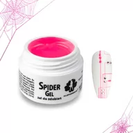 Żele do paznokci - Spider Gel Żel Do Zdobień Neon Pink Różowy 3GR - miniaturka - grafika 1