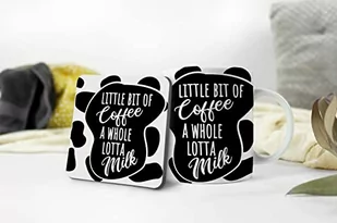 Little Bit of Coffee Kubek i Podstawka Zestaw Prezentowy Przyjaciel Prezent Urodzinowy Herbata Pamiątka (zestaw Kubek i Podstawka) - Herbata - miniaturka - grafika 1