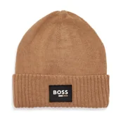 Czapki dla dzieci - BOSS Kidswear Czapka | z dodatkiem wełny - miniaturka - grafika 1