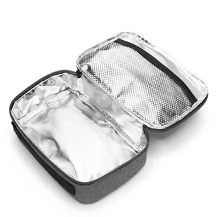 Torebka termiczna na kanapki Reisenthel Thermocase - twist silver - Torby i wózki na zakupy - miniaturka - grafika 2