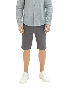 TOM TAILOR 1035037 Szorty bermudy Mężczyźni, 31255 - Grey Rombos Minimal, 29 - Spodenki damskie - miniaturka - grafika 1