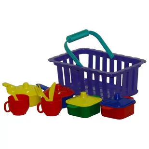 MACYSZYN -NACZYNIA KUCH 26X18X10 5007 KOSZ SIATKA 48993-uniw - Zabawki AGD - miniaturka - grafika 1