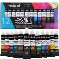 Farby i media malarskie - Farby Akwarelowe Zestaw Farb Akwarelowych 12 Sztuk - miniaturka - grafika 1