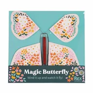 Zabawki i gry sportowe - Zabawka latająca Magiczny Motyl, Różowy, Rex London - miniaturka - grafika 1