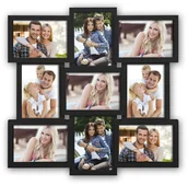 Ramki na zdjęcia - GALERIA (multirama) zestaw ramek na zdjęcia 13x18 cm. XB14B czarna - miniaturka - grafika 1