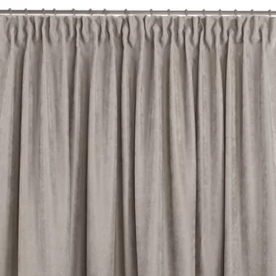 Zasłona MILANA kolor cappuccino styl klasyczny taśma smok transparentna 10 cm szenila 280x245 homede - CURT/HOM/MILANA/CHENILLE/ - Zasłony - miniaturka - grafika 1