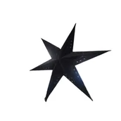 Oświetlenie świąteczne - Gwiazda 10 LED 60 cm czarna - miniaturka - grafika 1