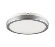 Lampy sufitowe - Brilagi - LED Plafon łazienkowy PERA 18W/230V śr. 22 cm IP65 srebrny - miniaturka - grafika 1