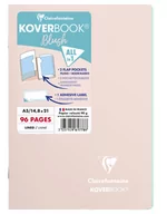 Zeszyty szkolne - Zeszyt A5 48K linia Koverbook BLUSH PP powder pink 1 sztuka - Clairefontaine - miniaturka - grafika 1