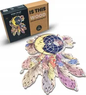 Układanki dla dzieci - WOOD YOU DO Puzzle drewniane ŁAPACZ SNÓW Dreamcatcher A3 - miniaturka - grafika 1