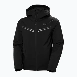 Kurtka narciarska męska Helly Hansen Alpine Insulated czarna 65874_990 xl - Kurtki narciarskie - miniaturka - grafika 1