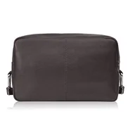 Torebki damskie - Torebka damska skórzana na ramię brązowa KLASYCZNA POJEMNA E-30-BR - miniaturka - grafika 1