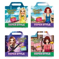 Zabawki kreatywne - Malowanka kreatywna z szablonami 20x22 cm - miniaturka - grafika 1