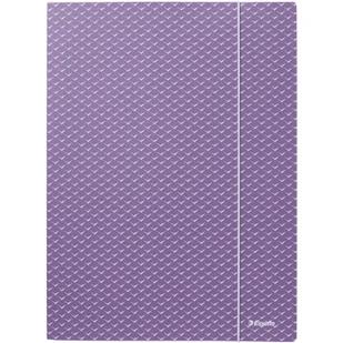 Teczka kartonowa z gumką Colour`Breeze A4 lawendowa 628495 ESSELTE - Segregatory - miniaturka - grafika 1