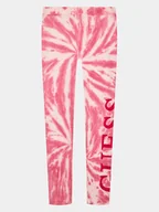Legginsy - Guess Legginsy J3YB02 J1313 Różowy Slim Fit - miniaturka - grafika 1